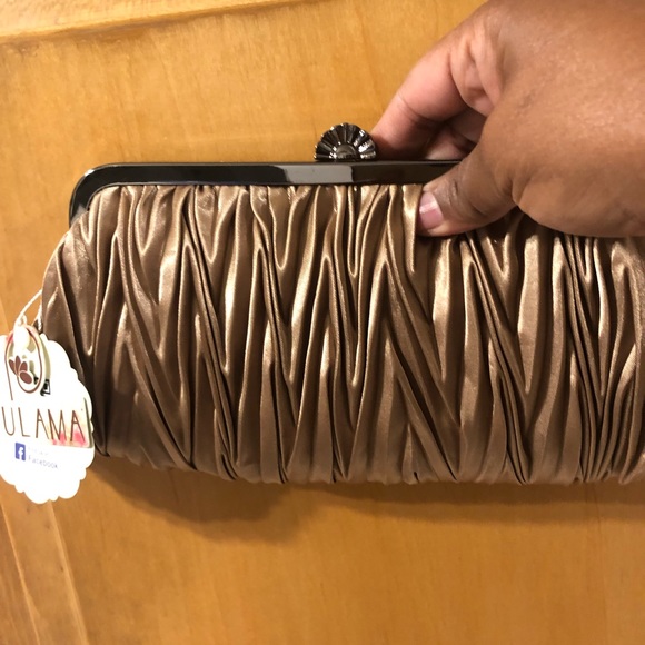 pulama Accessories - Gold colored event purse